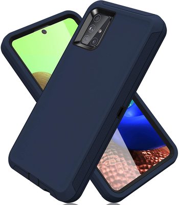 ACAGET for Samsung A71 5G Case Blue/Black