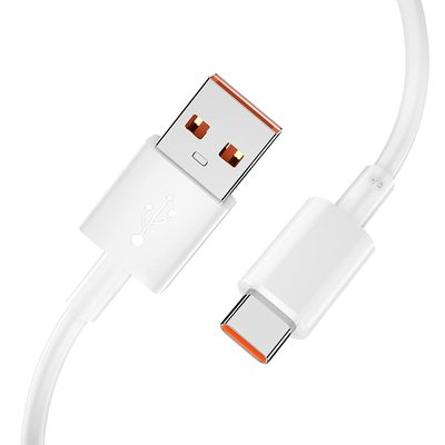 Cavo USB Type-C 1M,ACAGET Cavo USB C 65W 6A per Mi11White