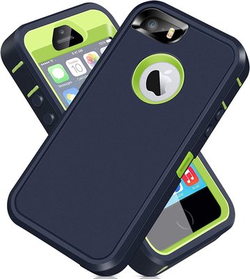 iPhone 5S Case, iPhone SE 2016 Case, ACAGET iPhone 5 Case Blue Green